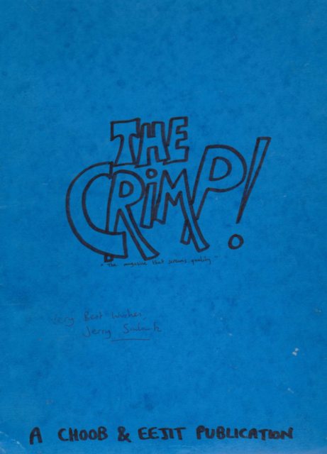 Jerry Sadowitz - The Crimp Vol 1-64 Extremely Rare